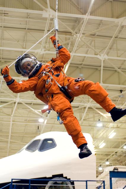 NASA image: STS-116 payload egress training