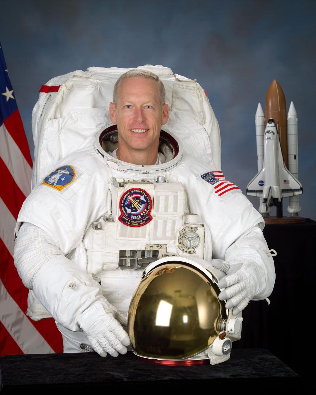 JSC2005-E-45340 (19 Aug. 2005) --- Astronaut Patrick G. Forrester, mission specialist