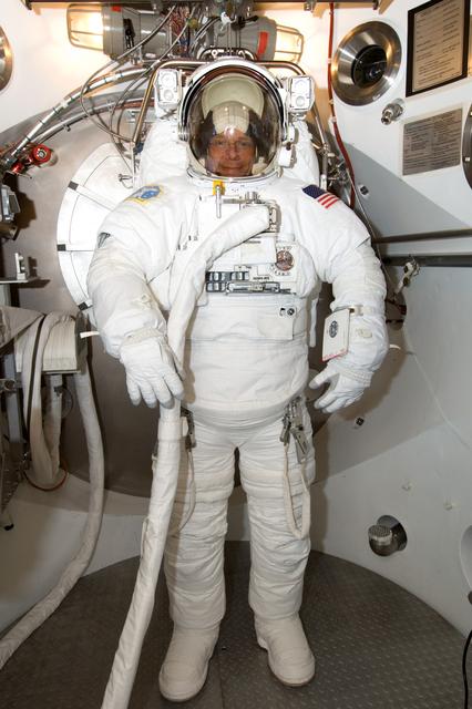 NASA image: Crew Station Airlock Training, STS-116, SSATA Chamber