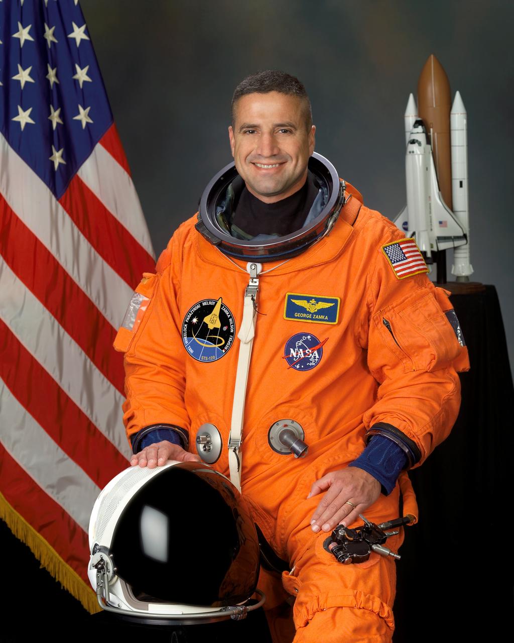 JSC2006-E-55044 (28 Nov. 2006) --- Astronaut George D. Zamka, pilot