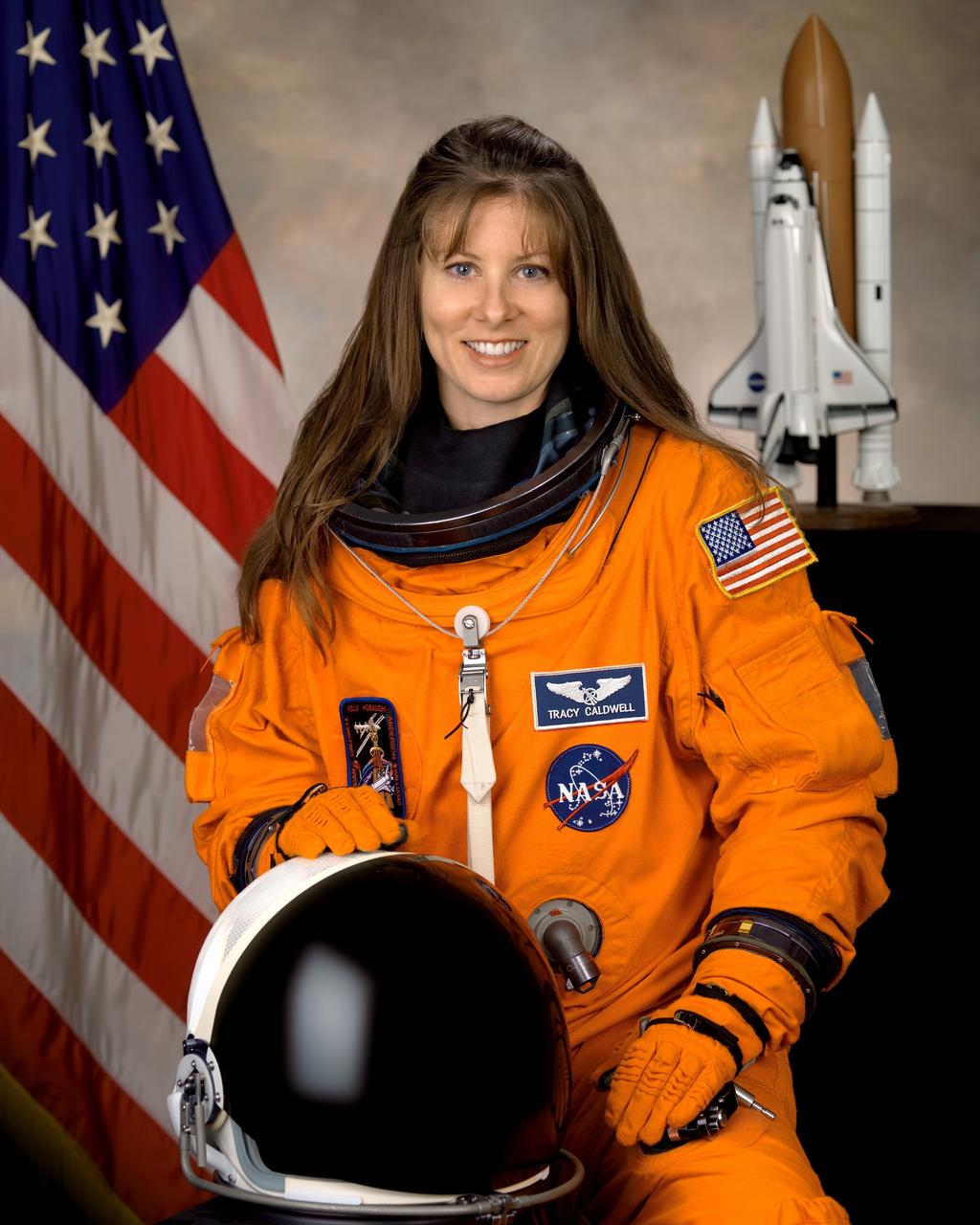 JSC2007-E-33311 (4 May 2007) --- Astronaut Tracy E. Caldwell, mission specialist