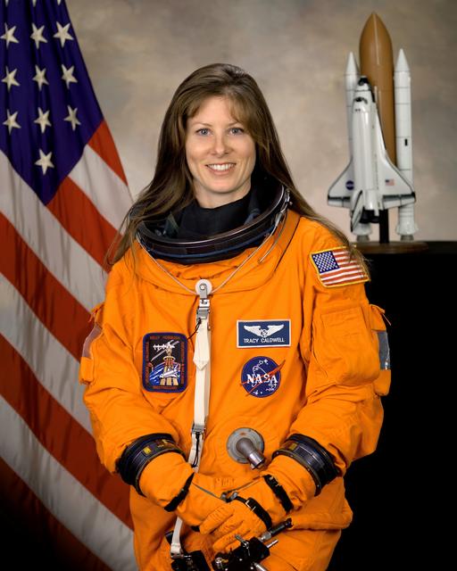 NASA image: Official Portrait of Astronaut Tracy Caldwell: Official and Alternate Views