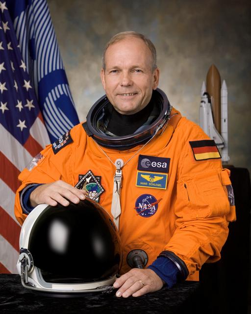 NASA image: Official Portrait of Astronaut Hans Schlegel
