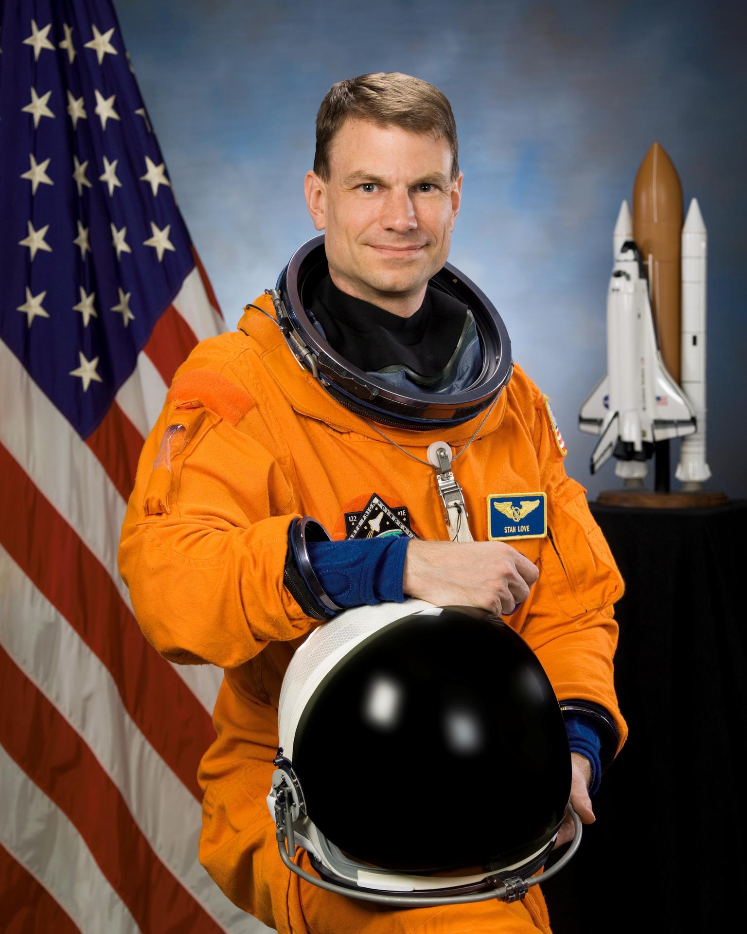 Official Portrait of Astronaut Stanley Love