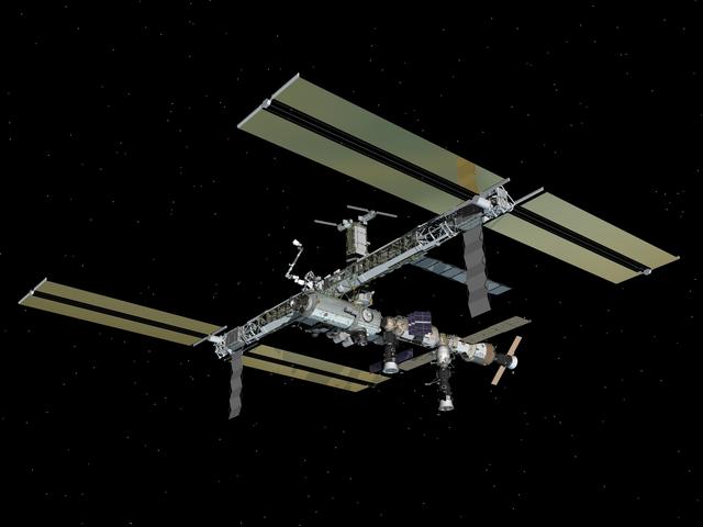 NASA image: Current Configuration of the ISS