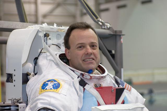 NASA image: STS-124 Crewmembers at the NBL