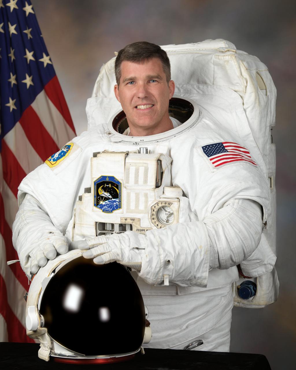 JSC2008-E-039696 (7 April 2008) --- NASA astronaut Stephen G. Bowen, mission specialist. Photo credit: NASA or National Aeronautics and Space Administration