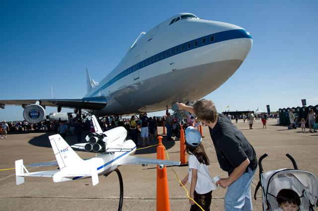 NASA image: NASA participation in Wings Over Houston Airshow.