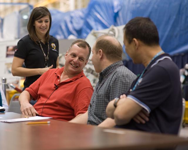 NASA image: Expedition 22 crew member Soichi Noguchi performing emergency procedure training.