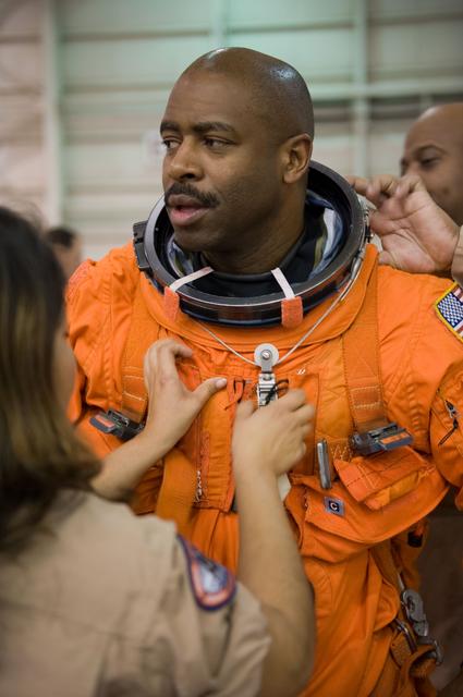 NASA image: STS-129 Water Survival Training at the NBL