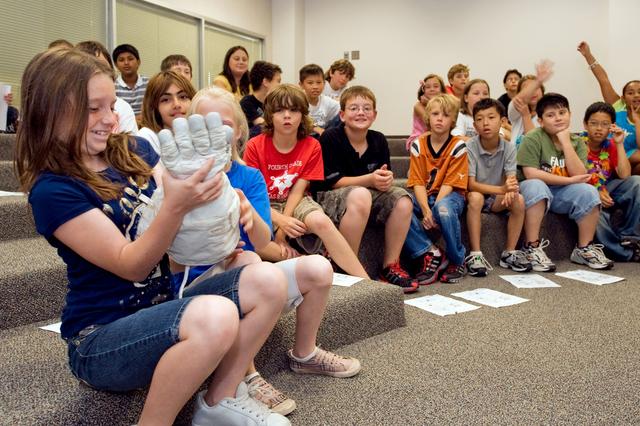 NASA image: Space Day at Robinson Elementary School