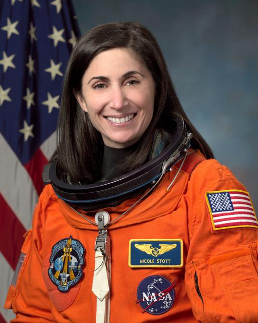 NASA image: Official Individual ACES suit photo of Nicole Stott