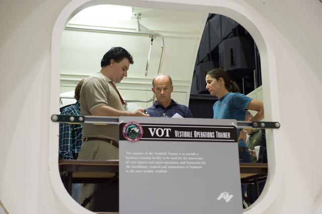 NASA image: Expedition 21 astronauts Jeff Williams and Nicole Stott