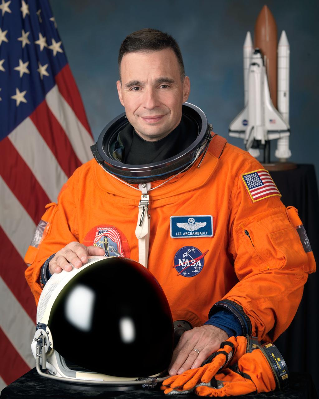 JSC2009-E-150621 (13 May 2009) --- Astronaut Lee J. Archambault, commander
