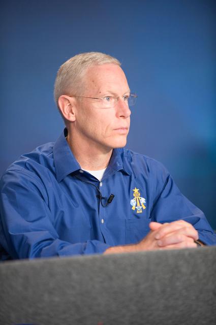 NASA image: STS-128 Press Conference