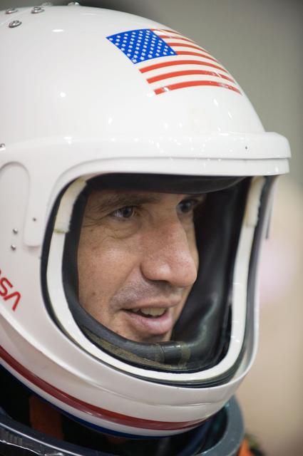 NASA image: STS-130 Preflight Training. Water Survival Training at SCTF, NBL 