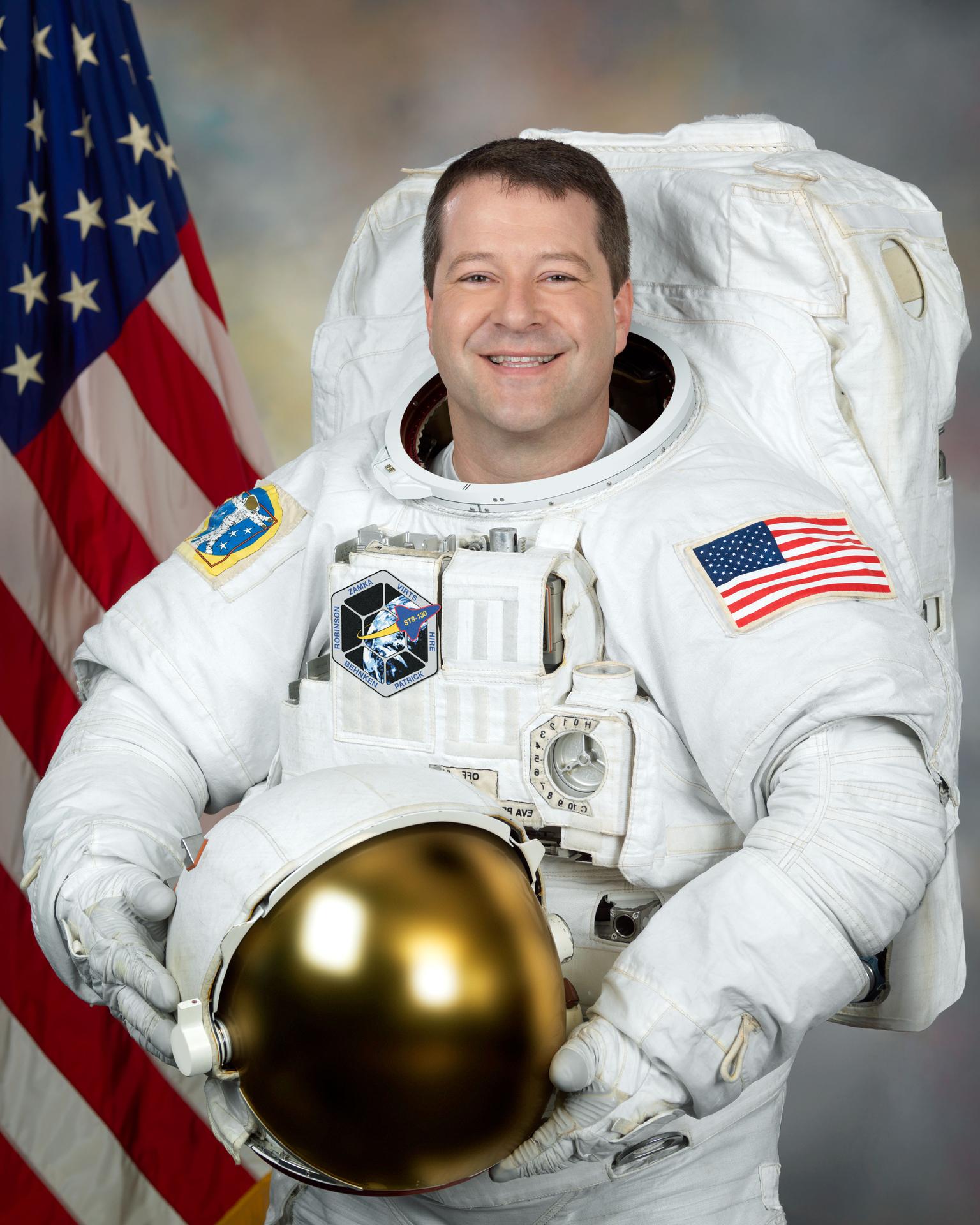 Official astronaut portrait for Nicholas Patrick