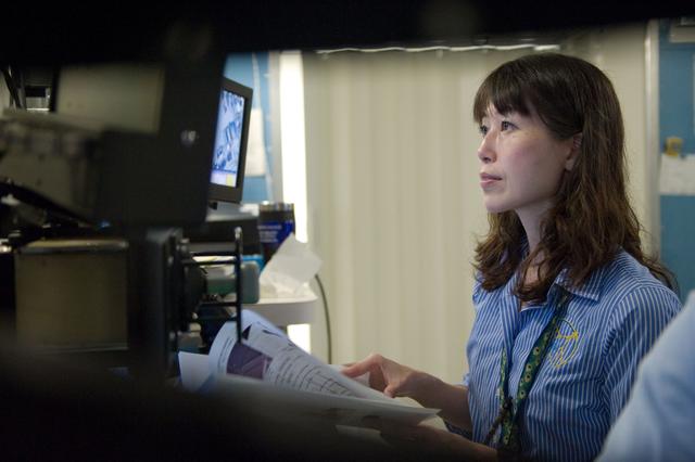 NASA image: STS-131 crew member and JAXA astronaut Naoko Yamazaki