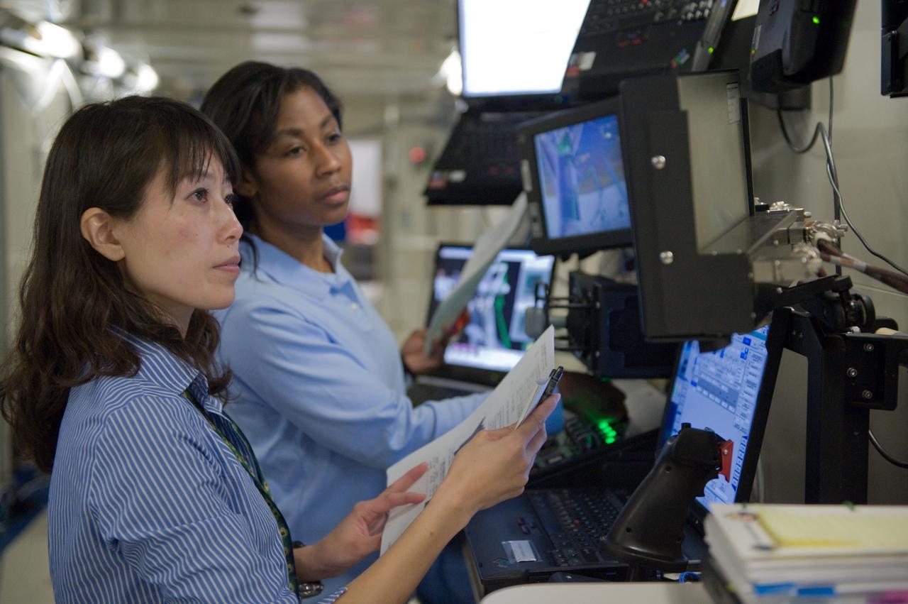 STS-131 crew member and JAXA astronaut Naoko Yamazaki