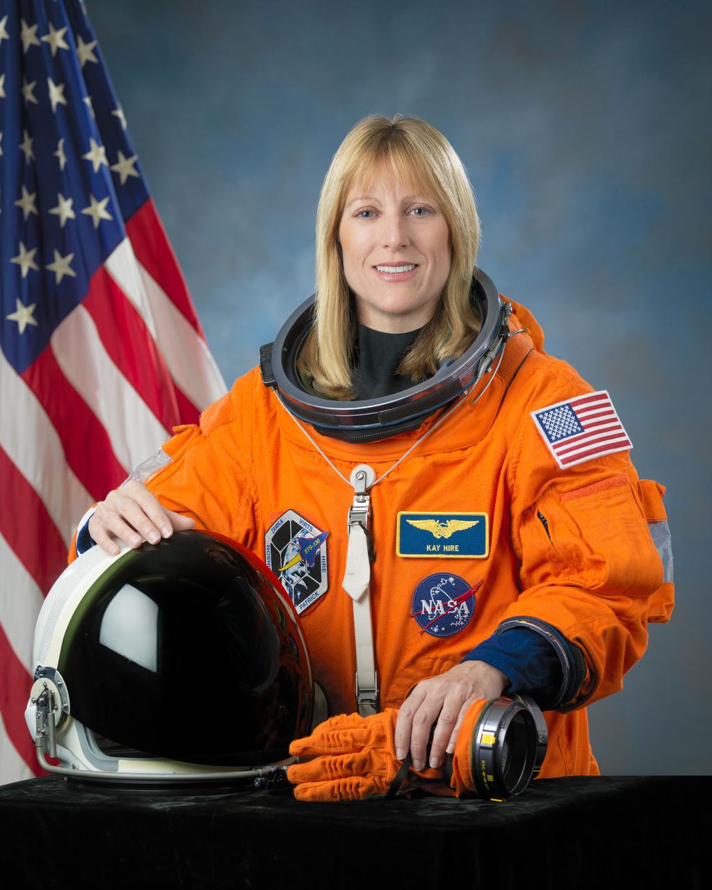 JSC2010-E-012250 (26 Oct. 2009) --- Astronaut Kathryn P. (Kay) Hire, mission specialist