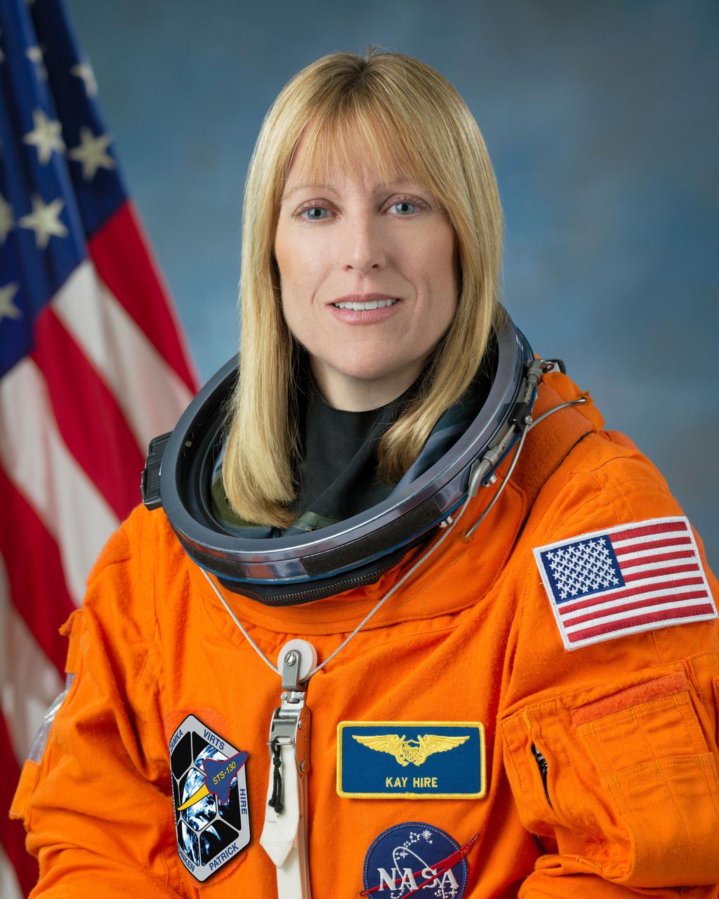 JSC2010-E-012251 (26 Oct. 2009) --- Astronaut Kathryn P. (Kay) Hire, mission specialist [alternate portrait]