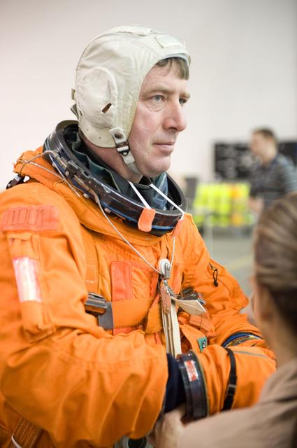 NASA image: STS-134 water survival training at the NBL