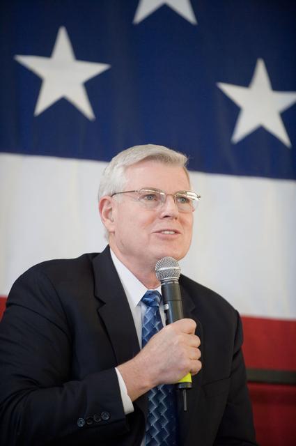 NASA image: STS-130 Crew Return, Ellington Field