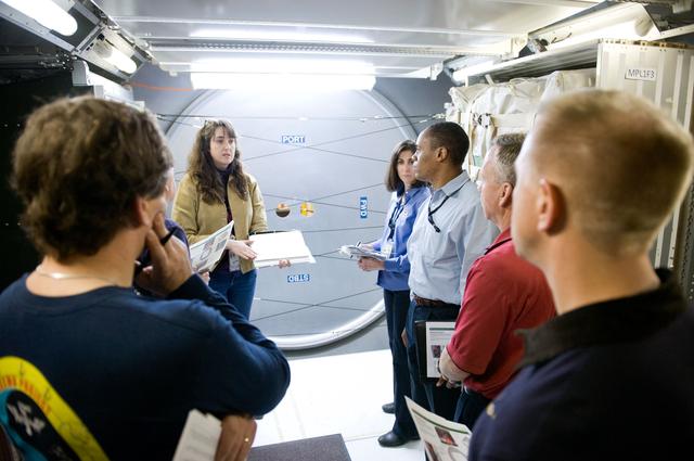 NASA image: STS-133 Preflight Training during SSMTF MPLM INTRO 31105. 