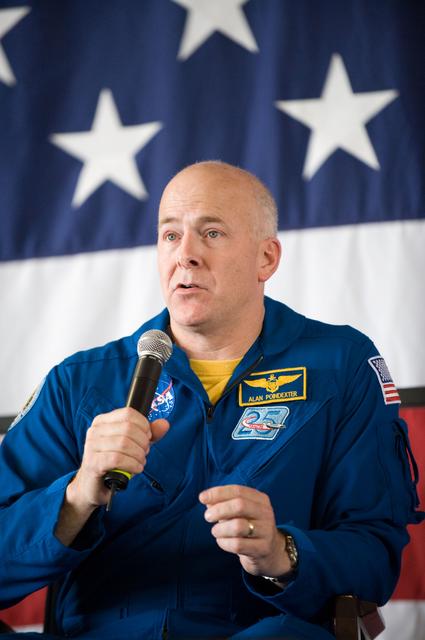 NASA image: STS-131 Crew Return Ceremony at Ellington Field
