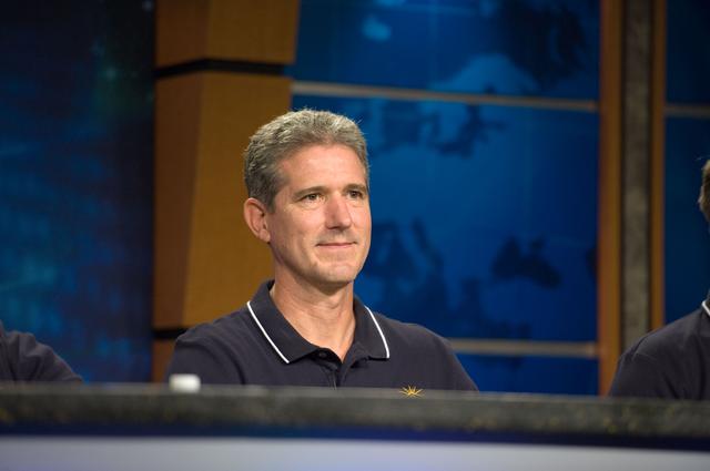 NASA image: STS-132 press conference