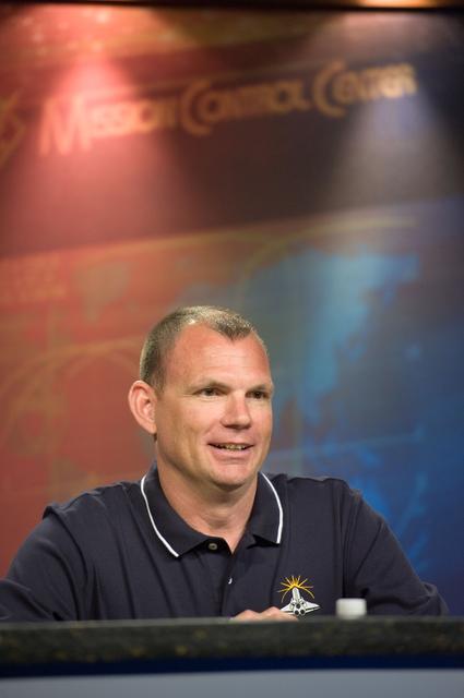 NASA image: STS-132 press conference