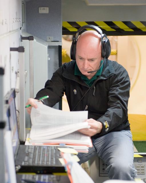 NASA image: Expedition 25/26 Emergency Scenario training. 