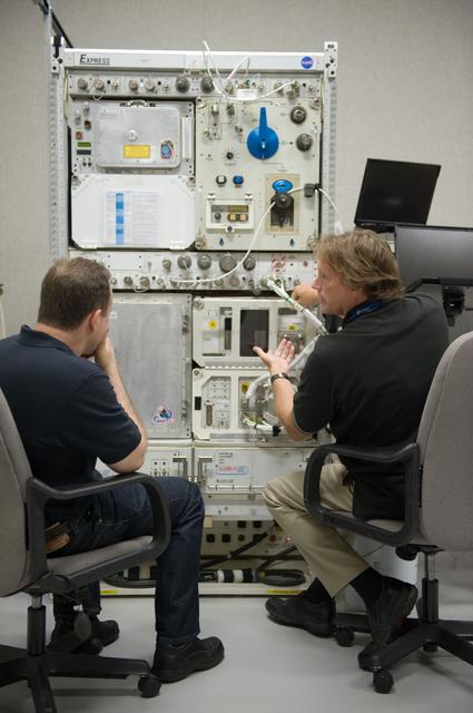 NASA image: Expedition 27 crew payload training on DECLIC