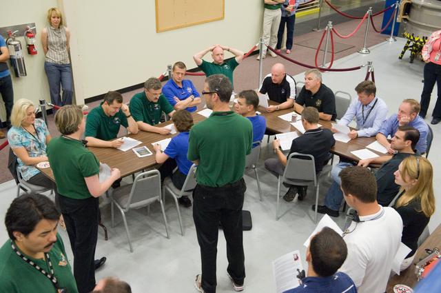 NASA image: Documentation of Joint STS-134, Expedition 25 and 26 Emergency Ops Training  