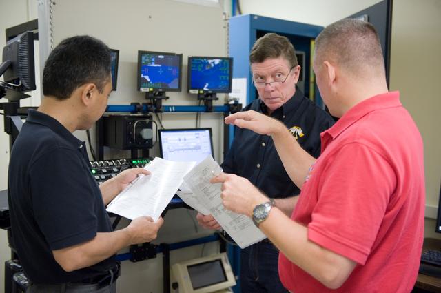 NASA image: Expedition 28 JAXA astronaut Satoshi Furukawa and Astronaut Mike Fossum  
