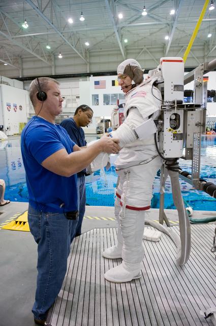 NASA image: Expedition 26 crew members Cady Coleman and Paolo Nespoli