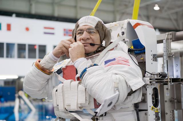 NASA image: Expedition 26 crew members Cady Coleman and Paolo Nespoli