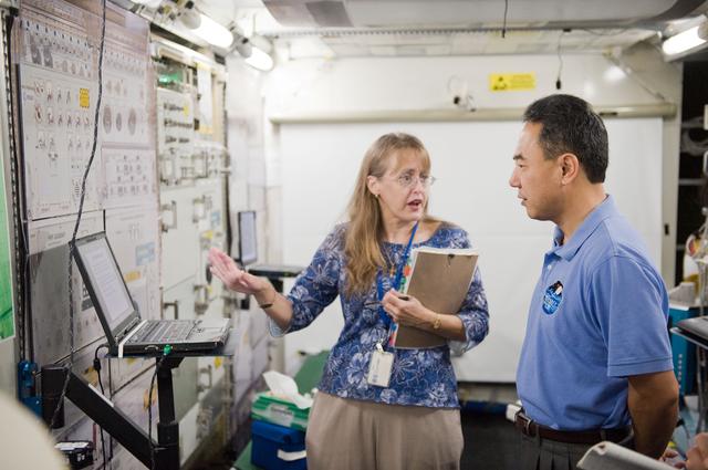 NASA image: JAXA astronaut and Expedition 28 crew member Satoshi Furukawa