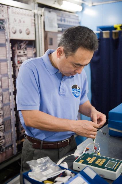 NASA image: JAXA astronaut and Expedition 28 crew member Satoshi Furukawa  