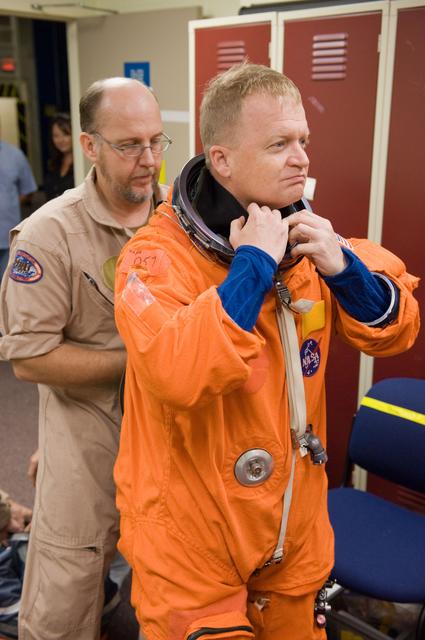 NASA image: STS-133 crew during CCTII PRL IN/EG 91020 training 