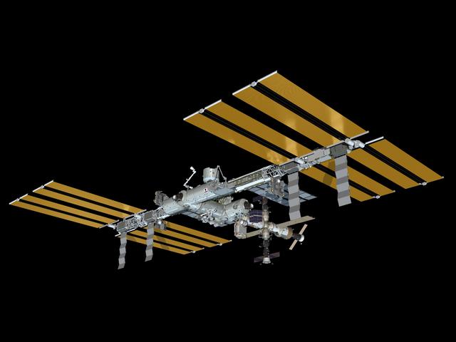 NASA image: Current Configurations of ISS for use on HSF