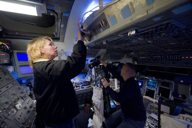 NASA image: STS-335 crew during Orbit Skill training