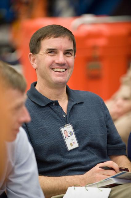 NASA image: STS-335 crew and training team during Bailout training