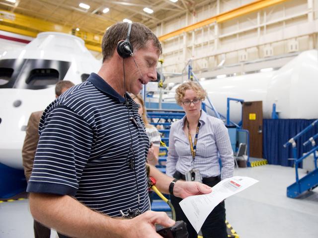 NASA image: Expedition 27, Expedition 28 and STS-135 during joint ISS/STS Emergency Scenarios training.    