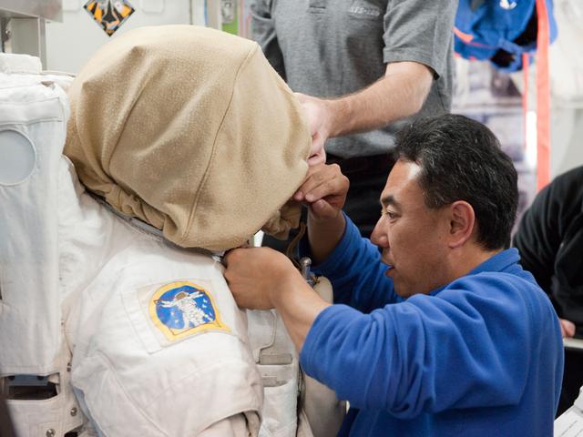 NASA image: Expedition 28 crew member and JAXA astronaut satoshi Furukawa   