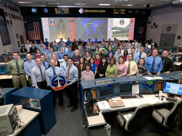 NASA image: STS-133/ULF5 Ascent and Entry flight control team photo