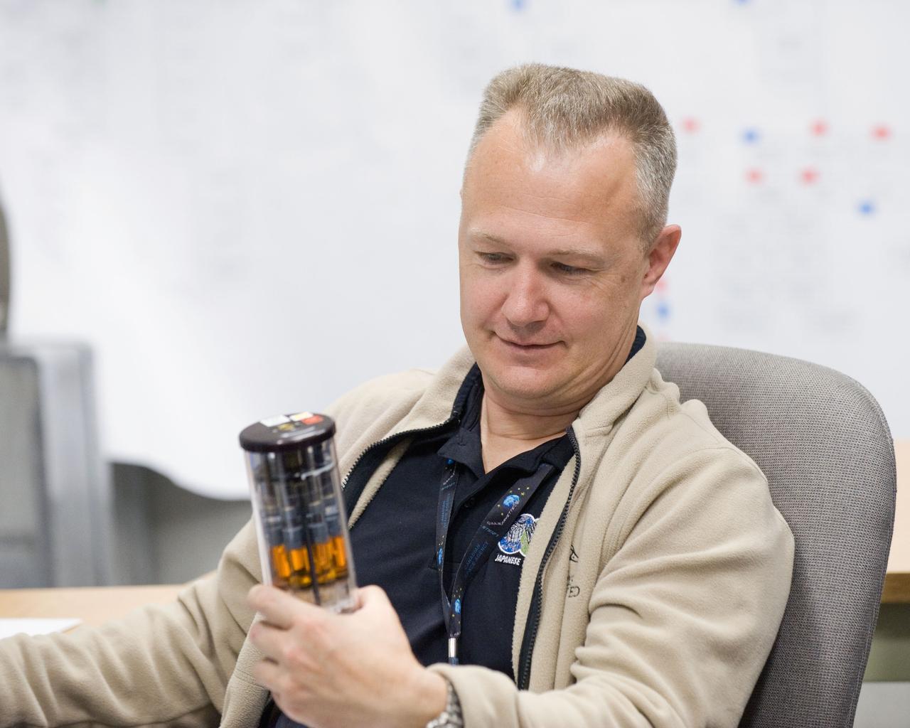 JSC2011-E-029070 (21 March 2011) --- NASA astronaut Doug Hurley, STS-135 pilot, participates in a training session in the Neutral Buoyancy Laboratory (NBL) near NASA's Johnson Space Center. STS-135 is planned to be the final mission of the space shuttle program. Photo credit: NASA or National Aeronautics and Space Administration
