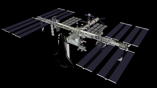 NASA image: Current Configurations of ISS for use on HSF
