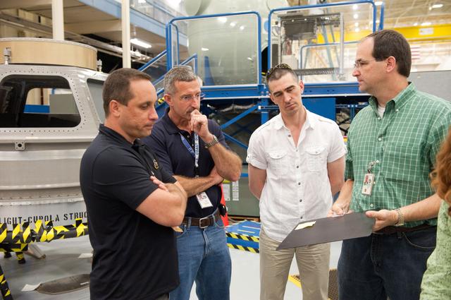 NASA image: Expedition 29/30 ISS Habitability Equipment and Procedures training in ISS mockups.  