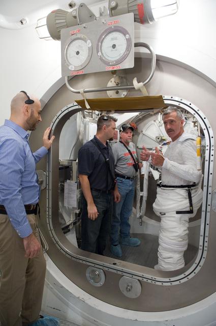 NASA image: Expedition 29 crew member Dan Burbank during SSATA Crew Training    